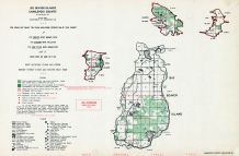 Charlevoix County, Big Beaver Island, Michigan State Atlas 1955